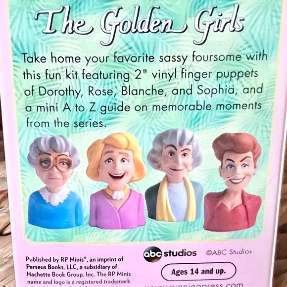 The Golden Girls Stylized Finger Puppets - Picture 11 of 12